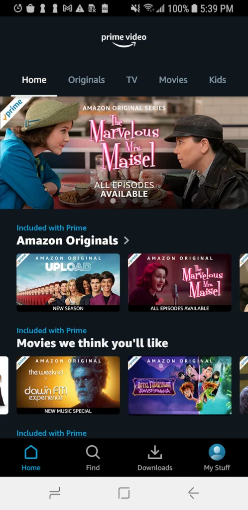 Amazon Prime Mod Apk