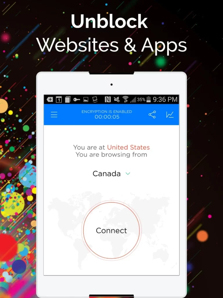 Touch VPN app