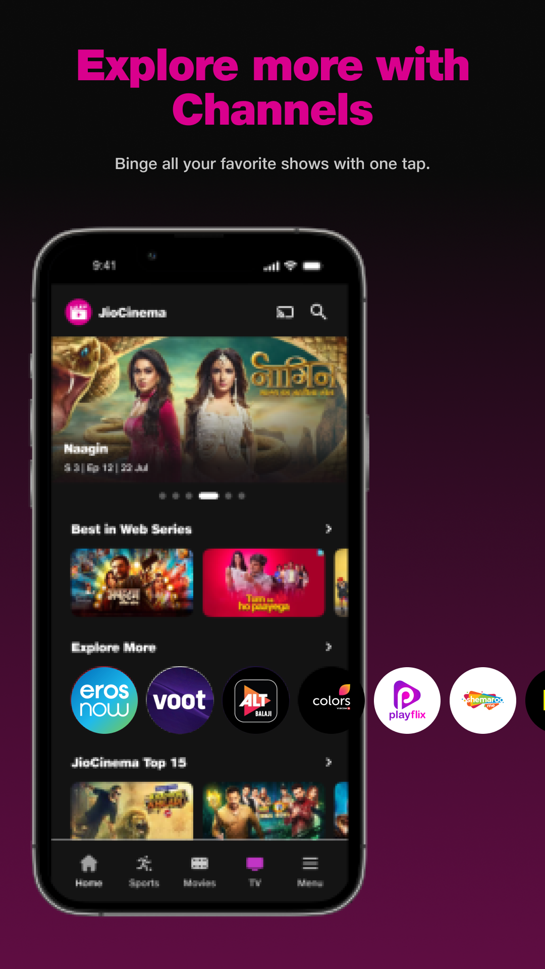 JioCinema Premium Apk Features