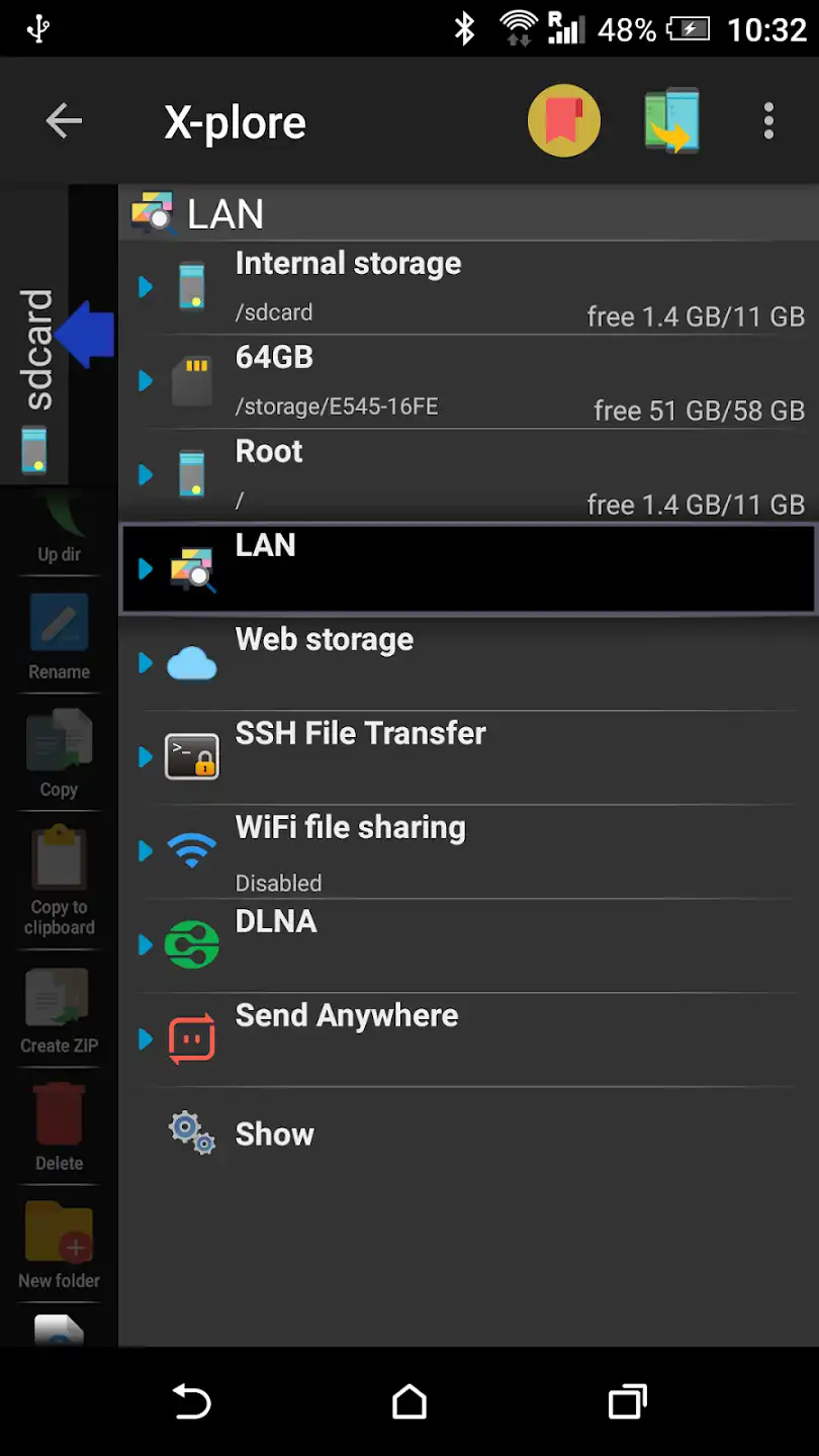 X-Plore File Manager Pro App