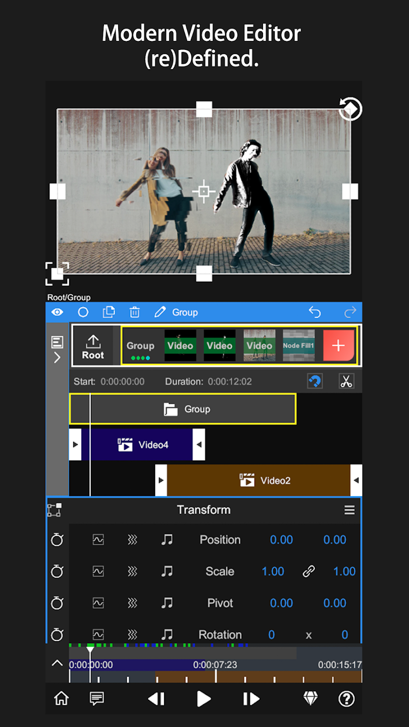 Node Video Editor